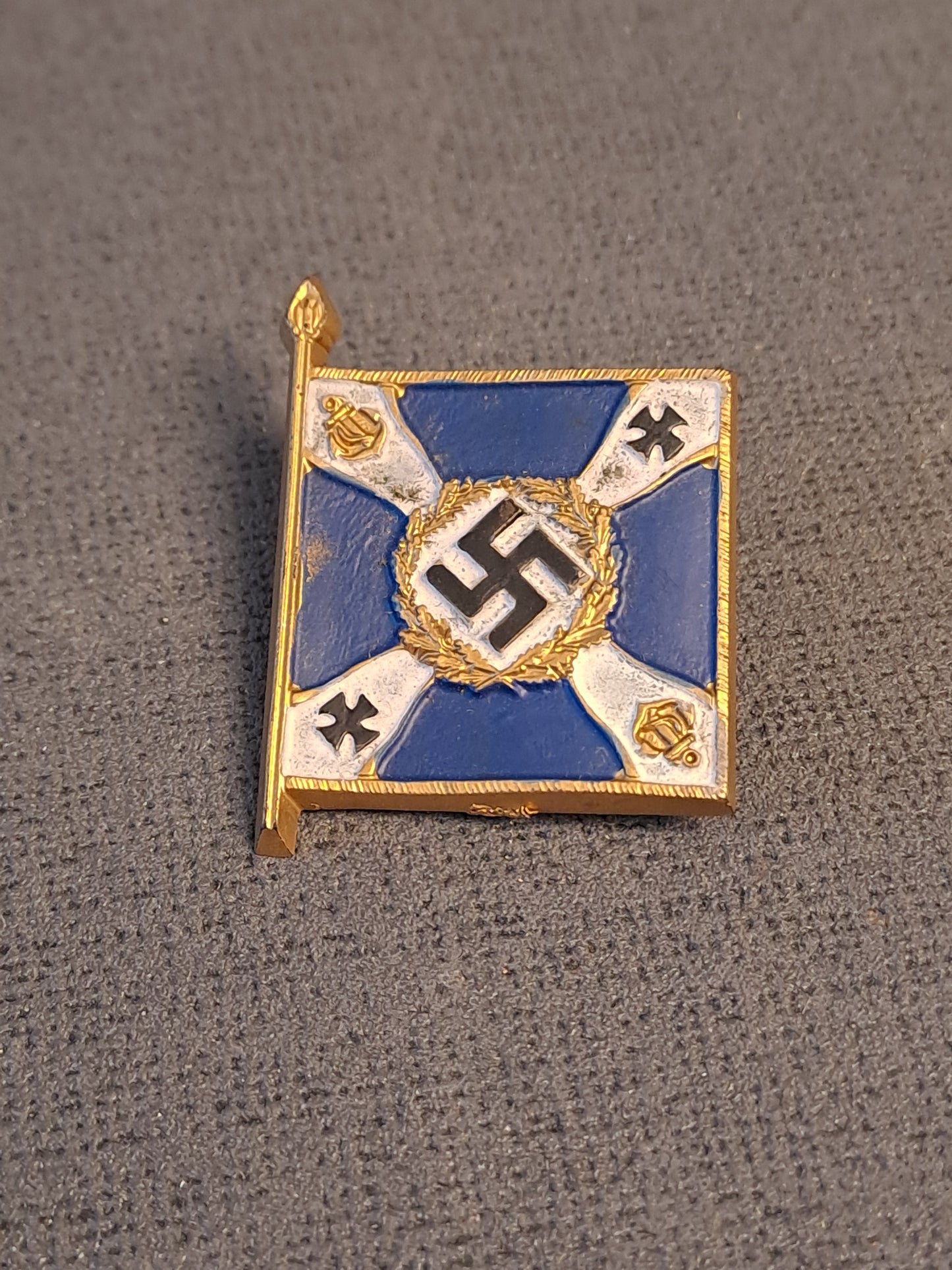 WHW Kriegsmarine Marineteile Regiments Standarte