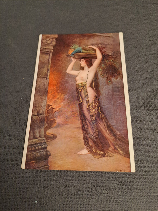 Antique French Postcard 1910-1920 / Antik Fransk Postkort 1910-1920