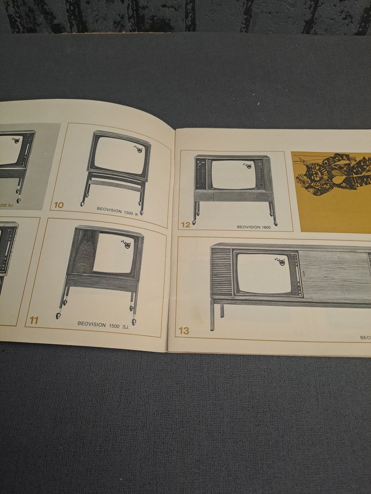 B&O Manual Beogram 1000 and Product Book 1967