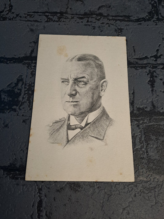 WW2 Postcard Grossadmiral Dr. H. C. Raeder Der Kriegsmarine