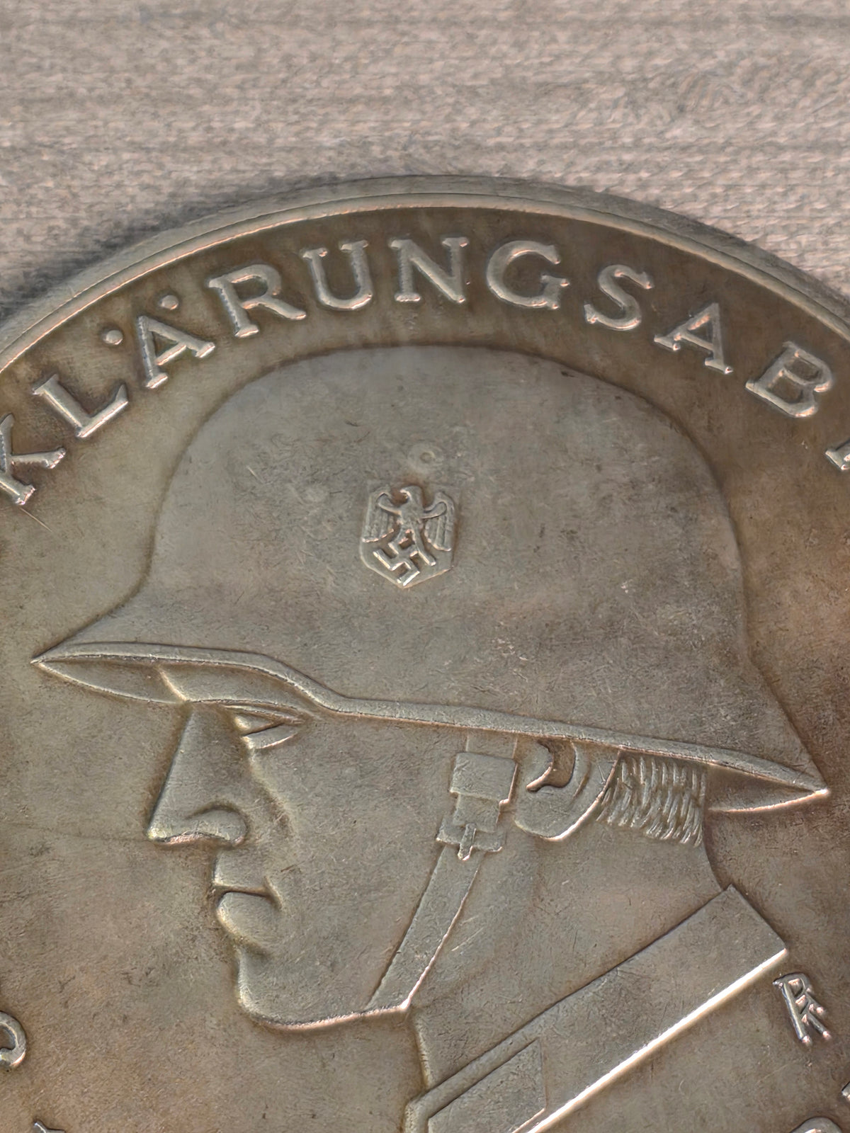 WW2 Tysk Erindringsmedalje Propoiszk Ostfront 1941 (Cupal Variant) / WW2 German Commemorative Medal Propoiszk Ostfront 1941 (Cupal Variant)