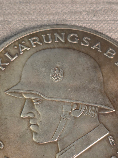 WW2 Tysk Erindringsmedalje Propoiszk Ostfront 1941 (Cupal Variant) / WW2 German Commemorative Medal Propoiszk Ostfront 1941 (Cupal Variant)