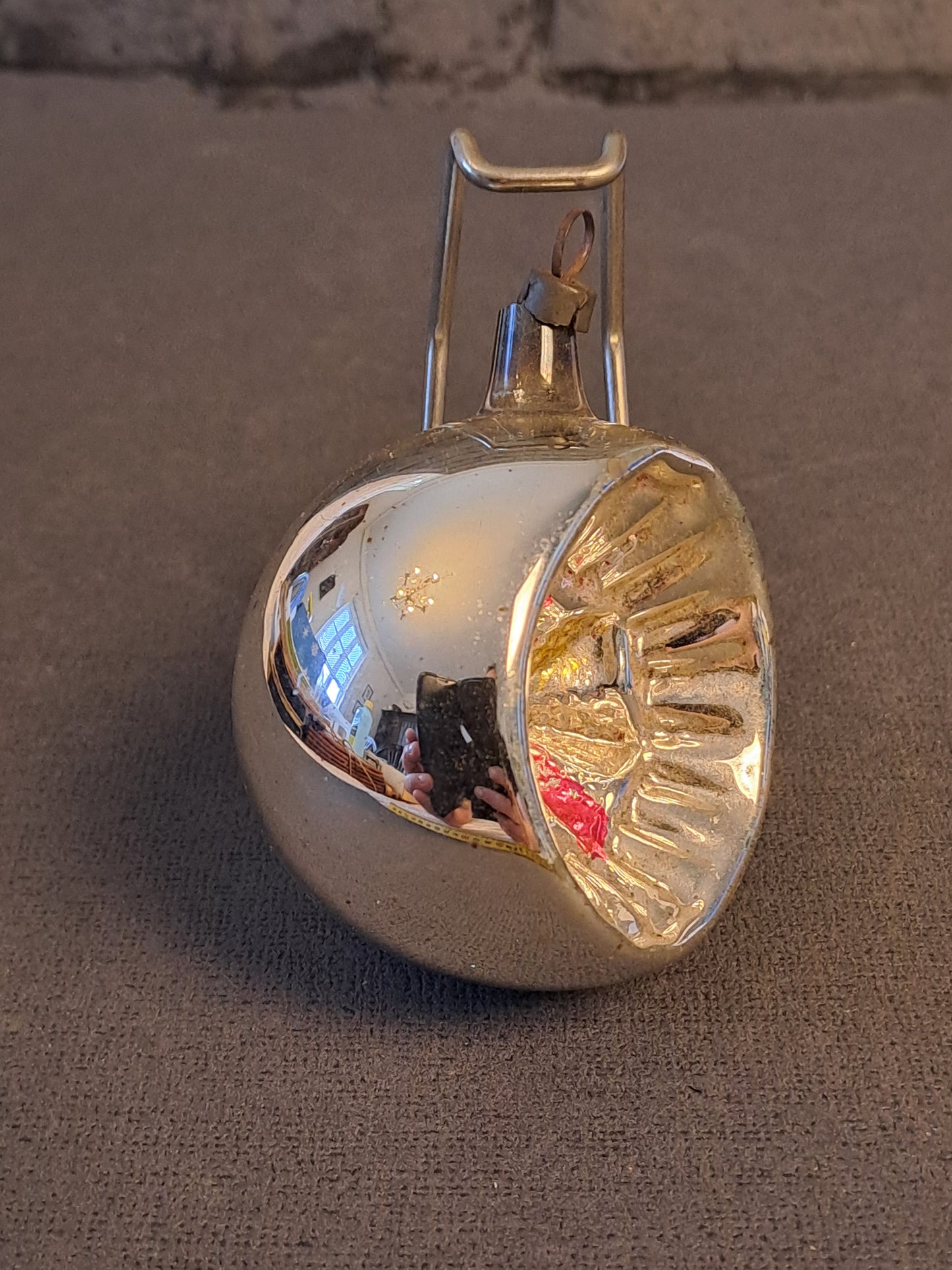 Vintage Christmas Reflex Ball