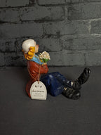 Clown Figure with Flowers Formano / Klovnefigur med Blomster fra Formano