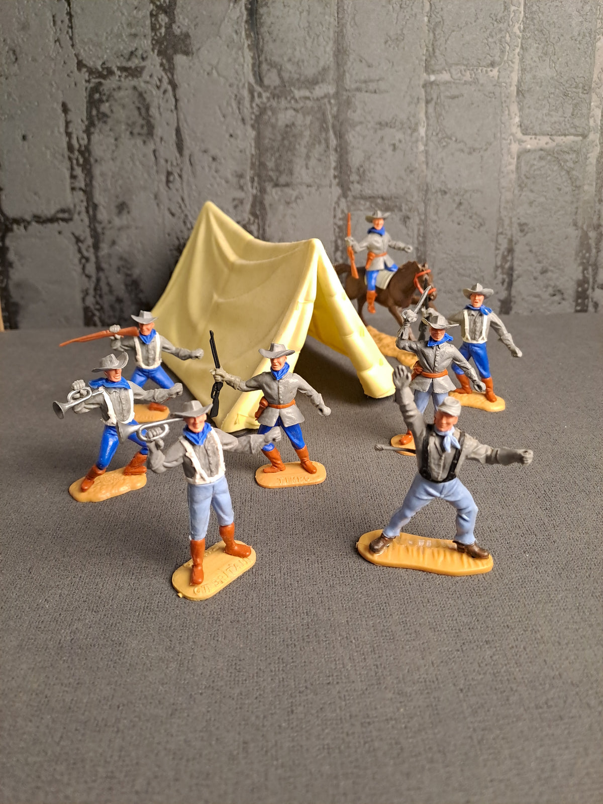 Timpo Toys Confederates / Timpo Toys Sydstats Soldater