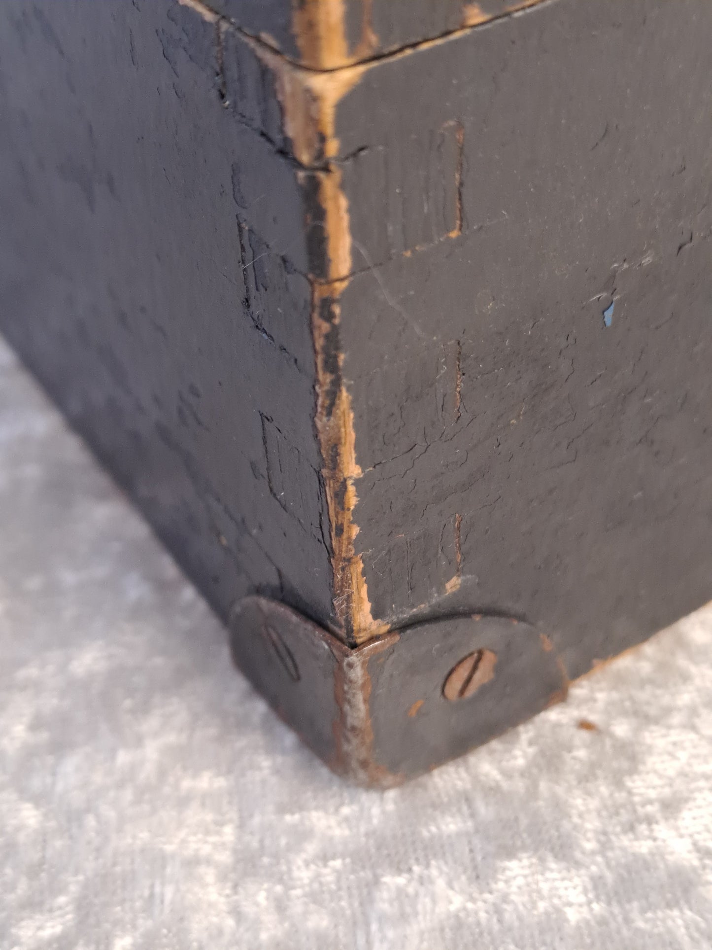 WW2 Wooden Storage Box / WW2 Boks i Træ