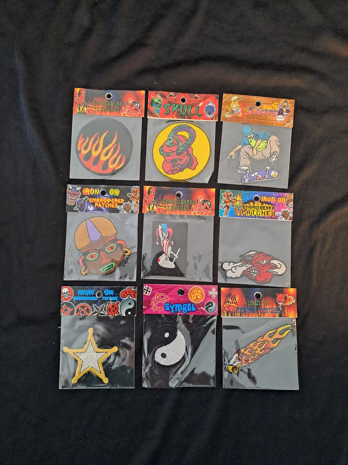 Vintage Patch x9 / Vintage Strygemærker x9