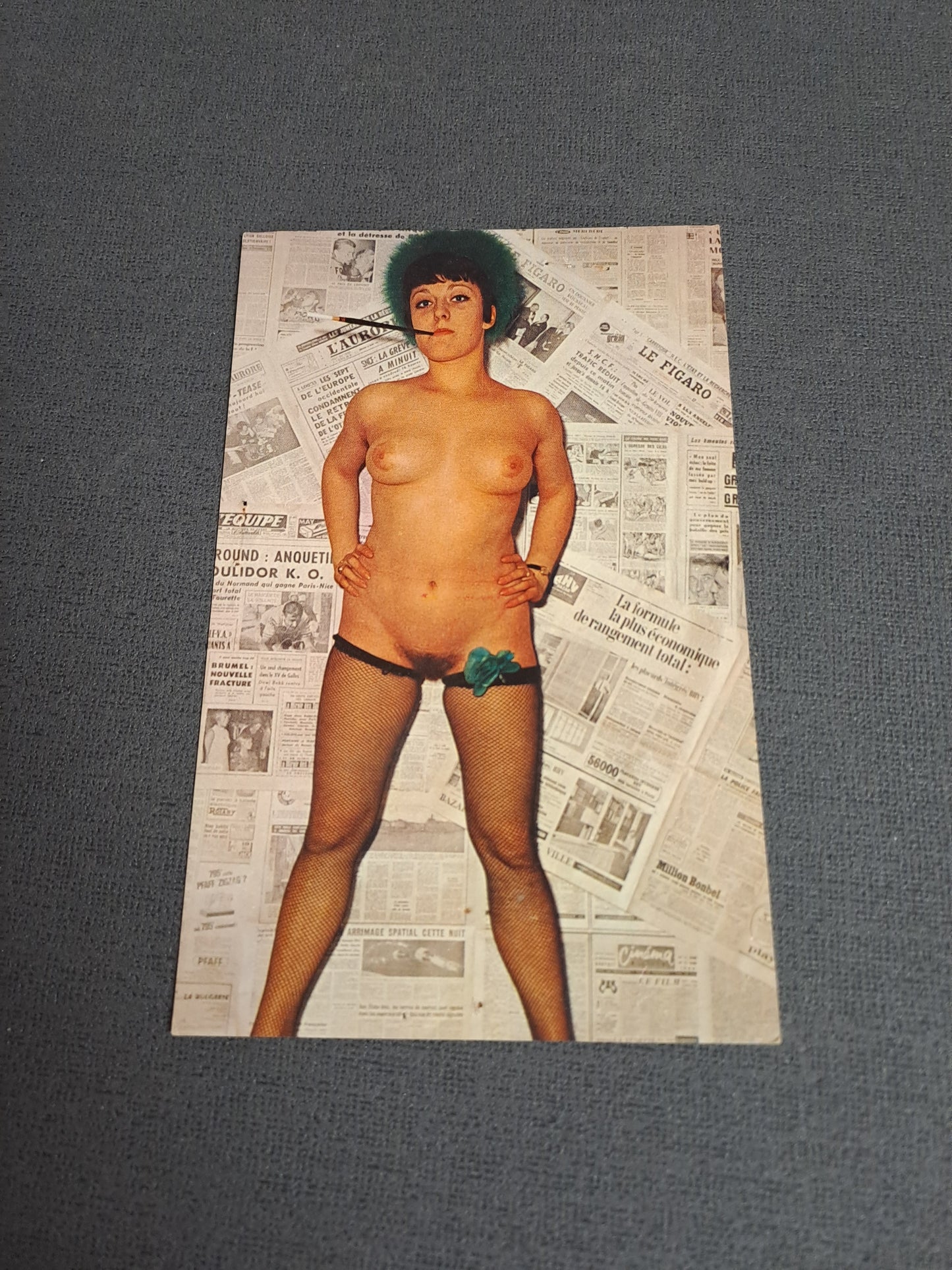 Vintage Postcard / Vintage Postkort