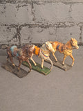 Elastolin Horses x3 / Elastolin Heste x3