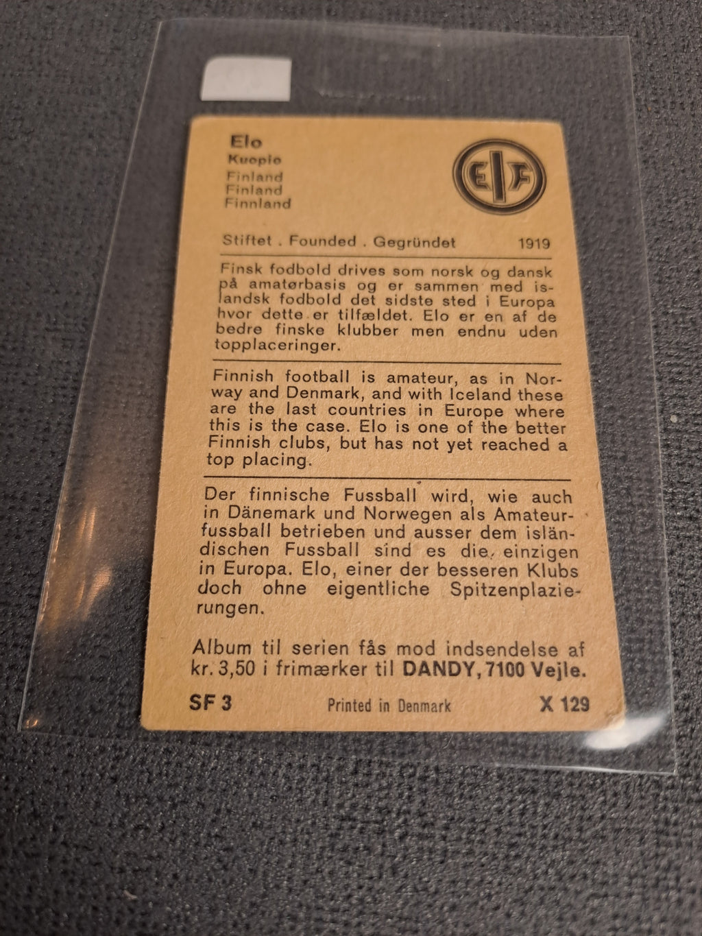 Dandy Gum 1970-No129