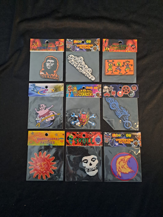 Vintage Patch x9 / Vintage Strygemærker x9