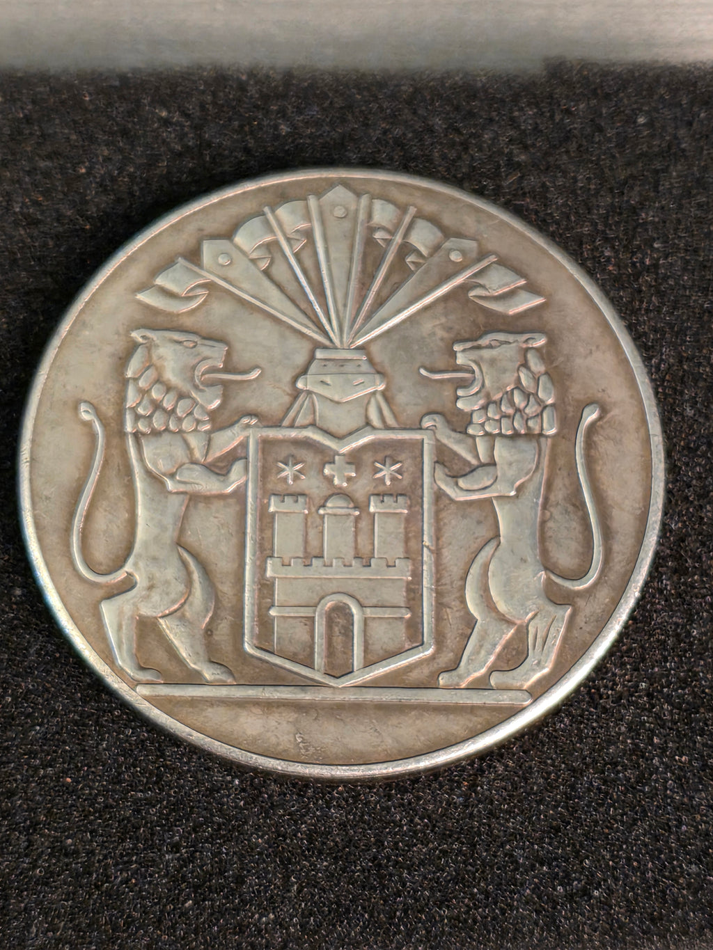 WW2 Historisk Medalje Preis Der Hansestadt Hamburg
