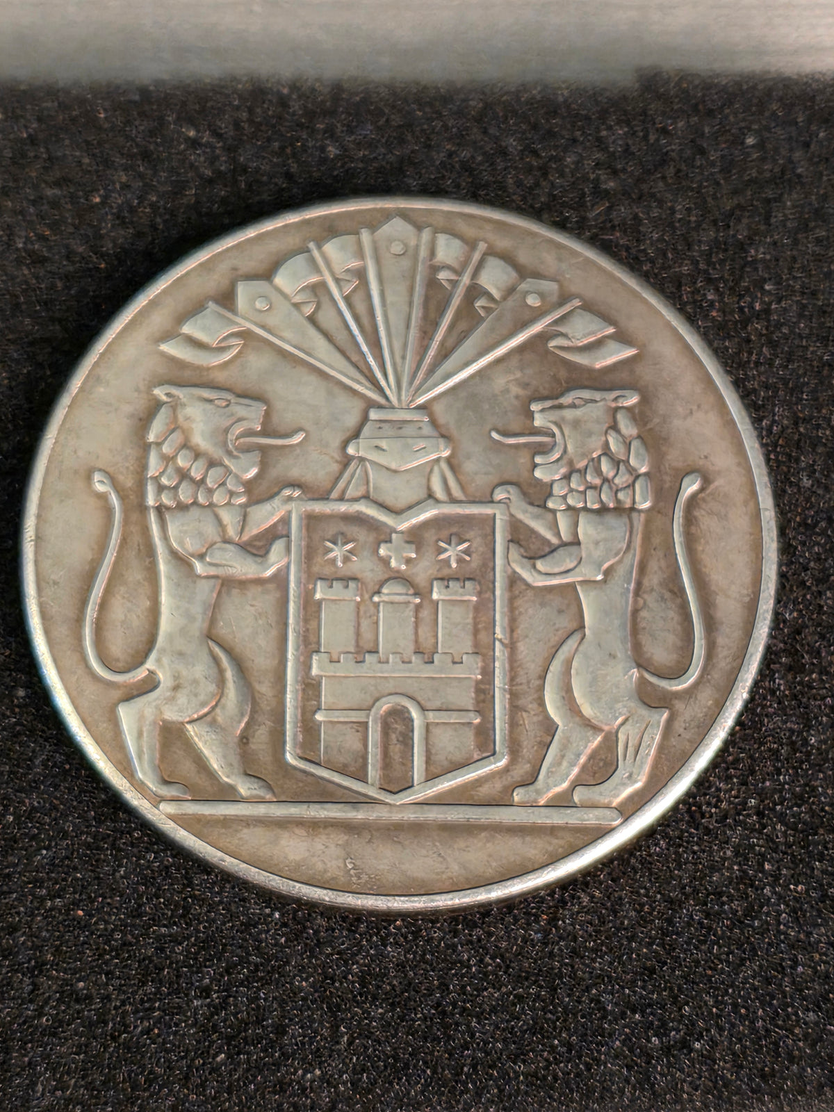 WW2 Historisk Medalje Preis Der Hansestadt Hamburg