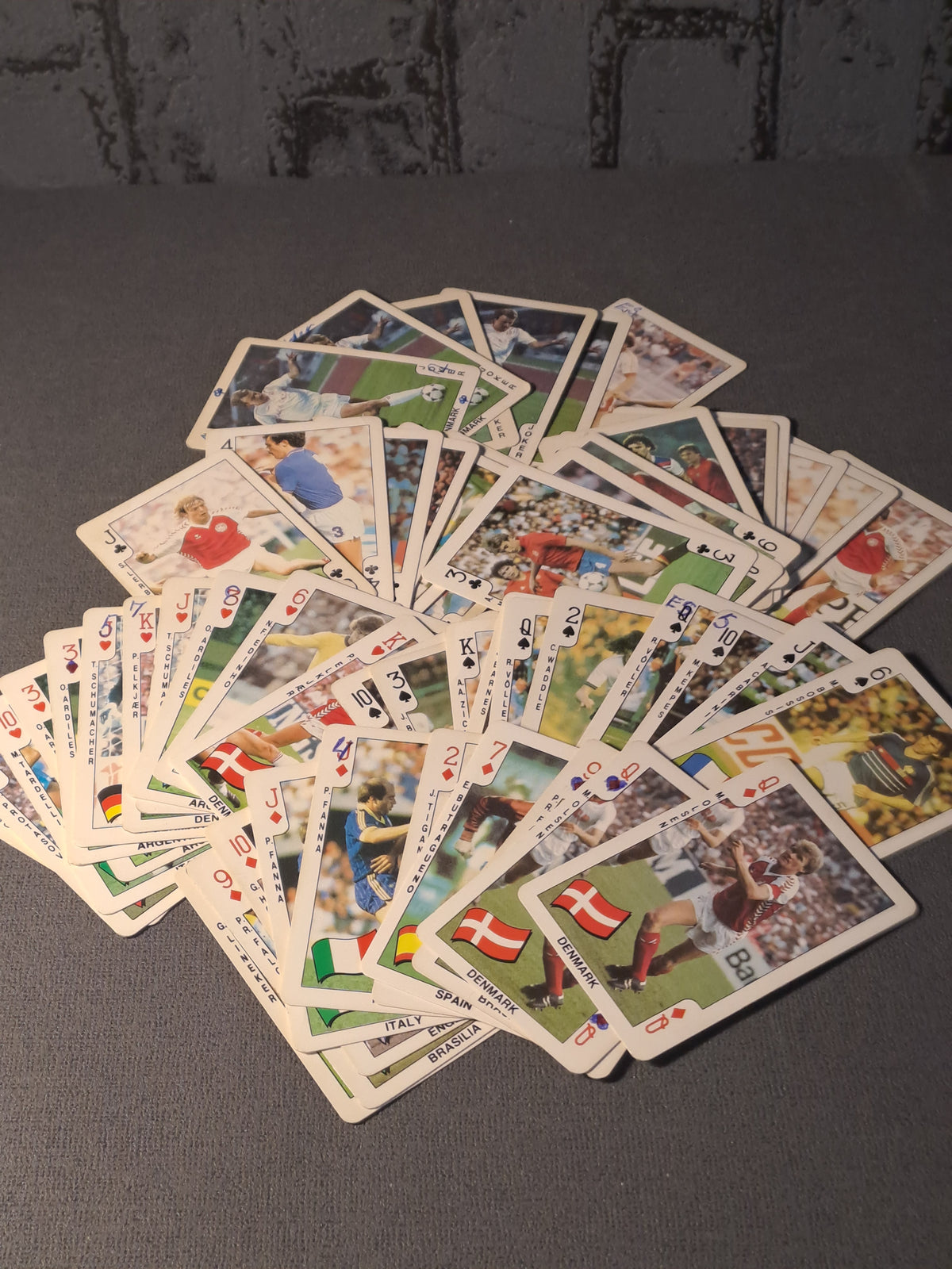 Dandy Football Playing Cards 1986