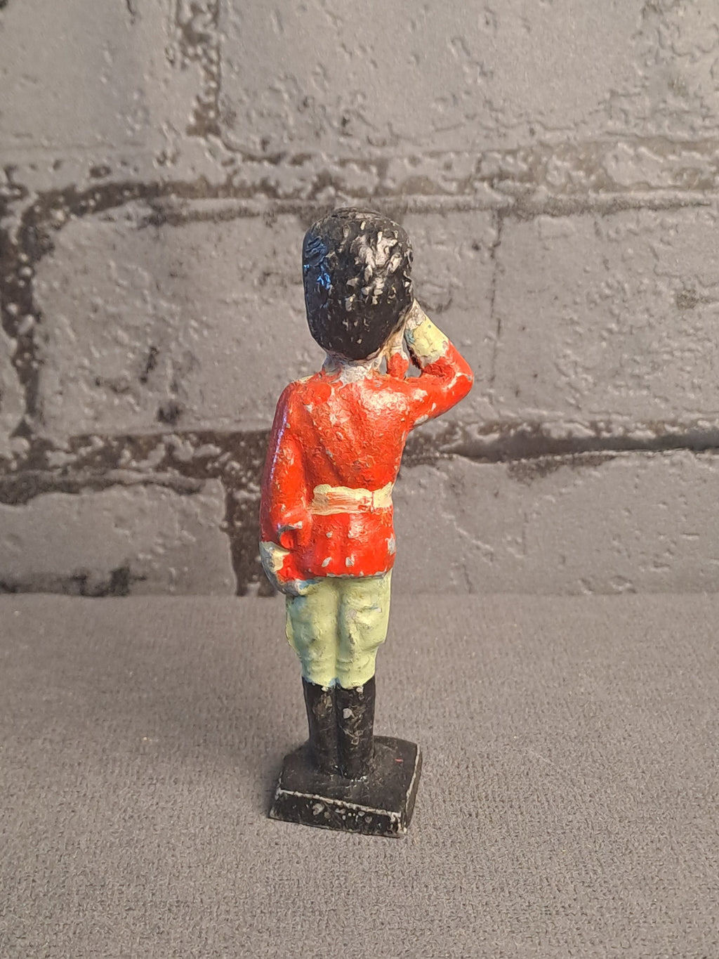 Tin Soldier Chr. X King of Denmark m / Bly Soldat Chr. X Konge af Danmark