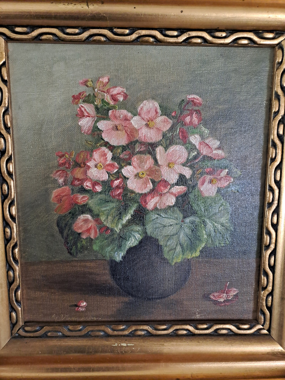 Antique Still Life Flowers