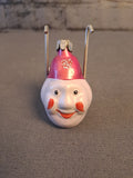 Vintage Christmas Ornament Clown