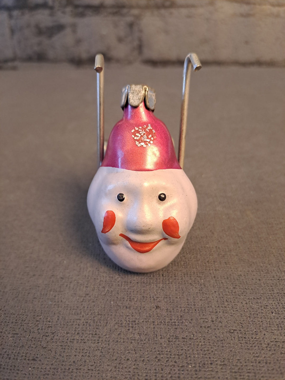 Vintage Christmas Ornament Clown