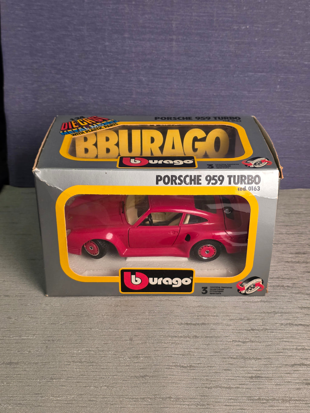 Bourgogne Porsche 959 Turbo