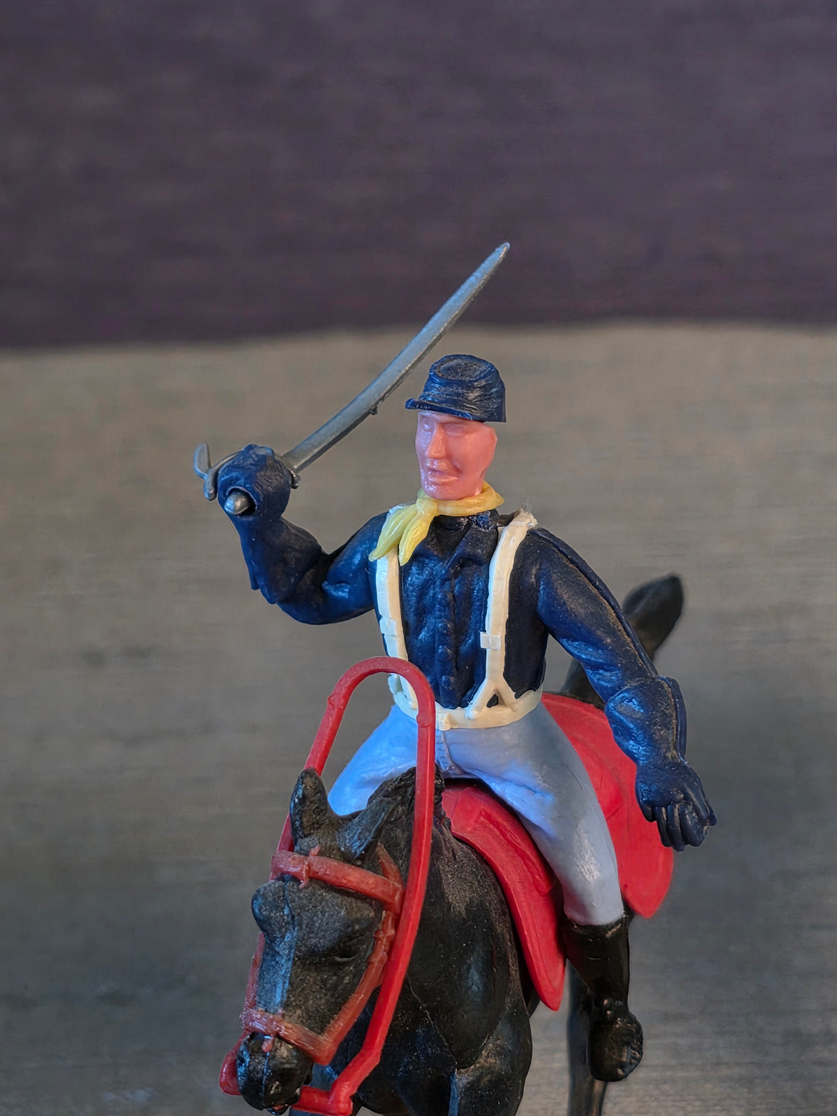 Timpo Toys U.S. Kavaleri 2 Soldater på Hest / Timpo Toys 2 Soldiers on Horse
