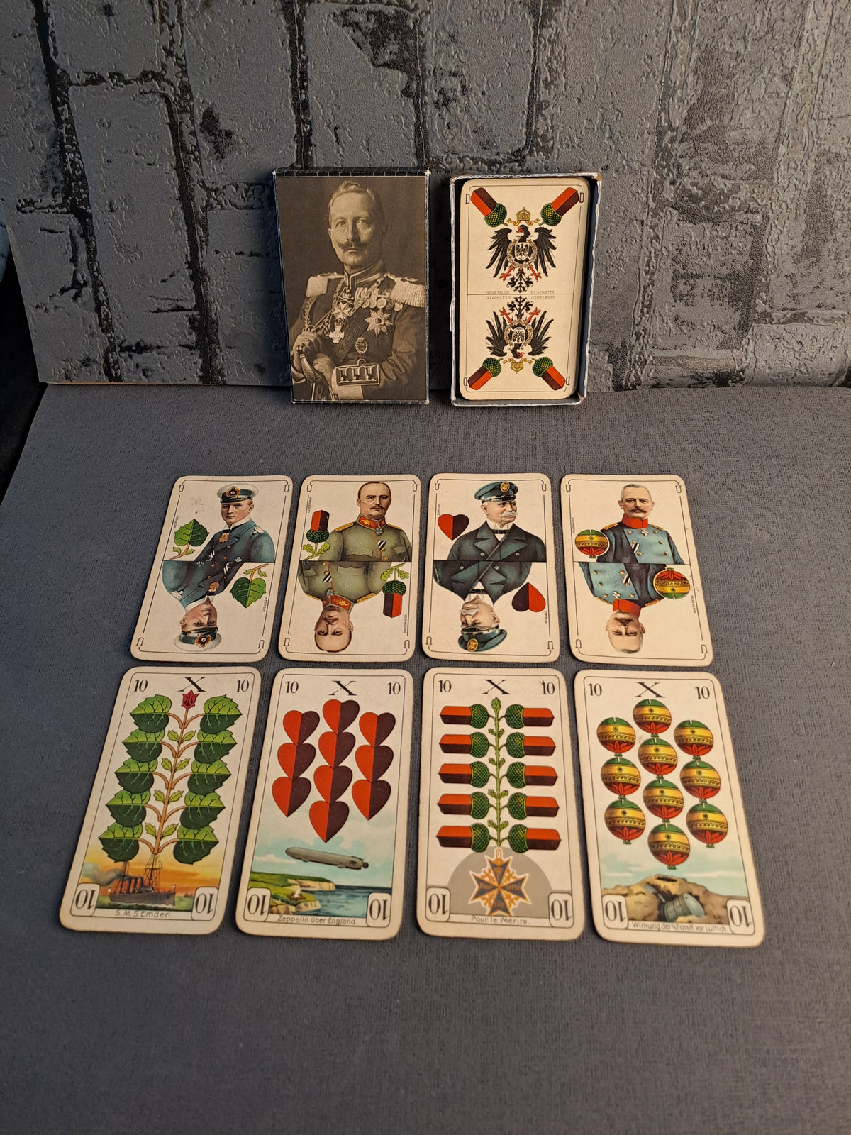 WW1 German War Playing Cards