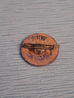 WW2 WHW Wolfsangel Rune Orange