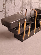 Very Rare Bakelite Sewing Box / Meget Sjældent Bakelit Syskrin 1930erne