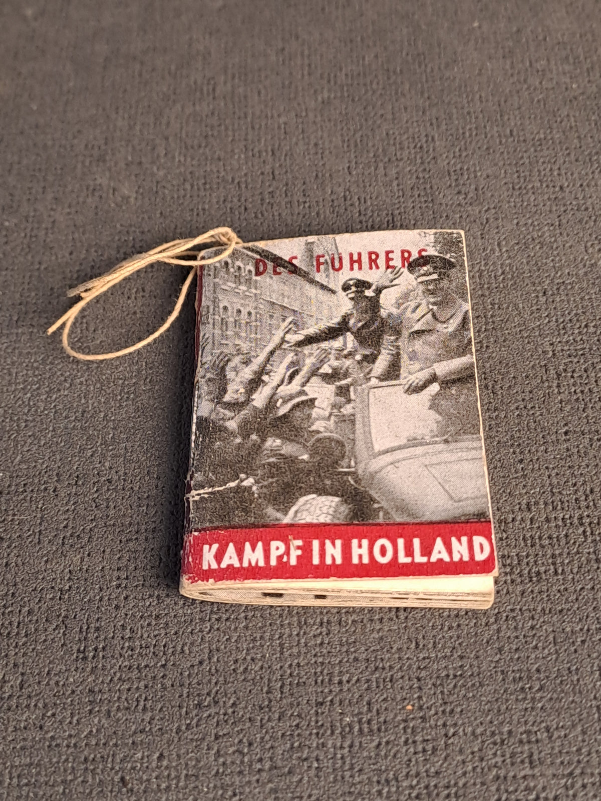 WHW The Führer's Mini Booklet Battle in Holland