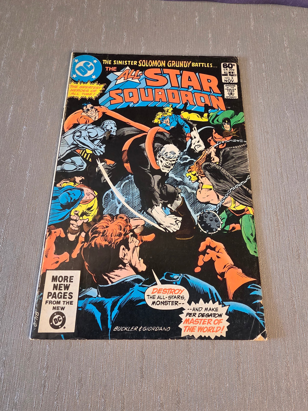 DC The All-Star Squadron #3 Nov 1981