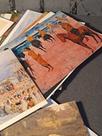 65x Art Postcards / 65x Kunst Postkort