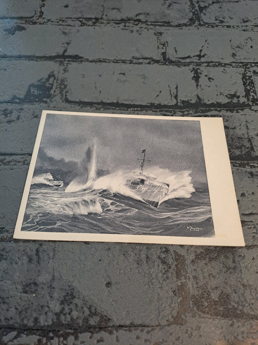 WW2 Postcard Schnellboote