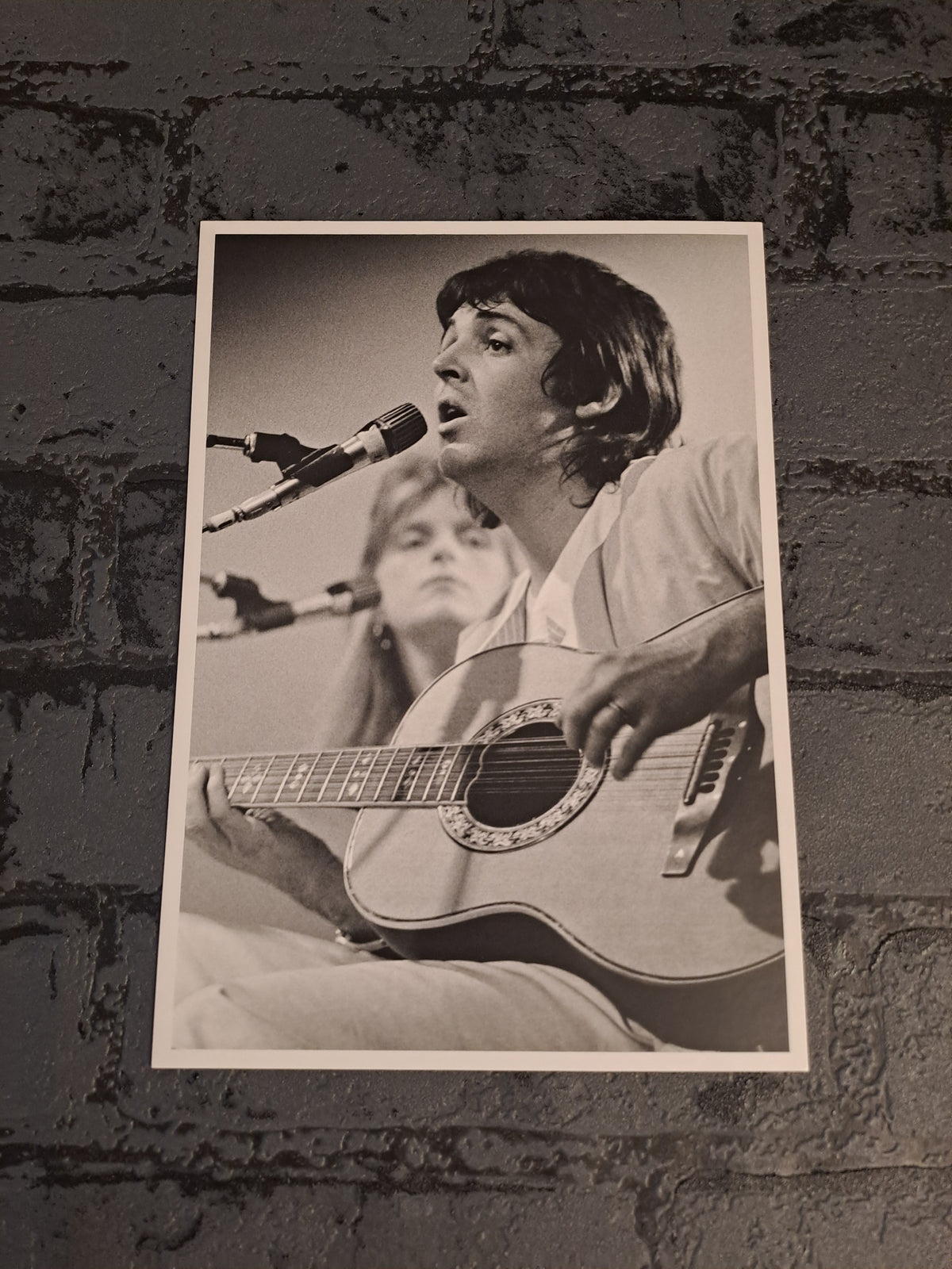Paul McCartney Large Postcard
