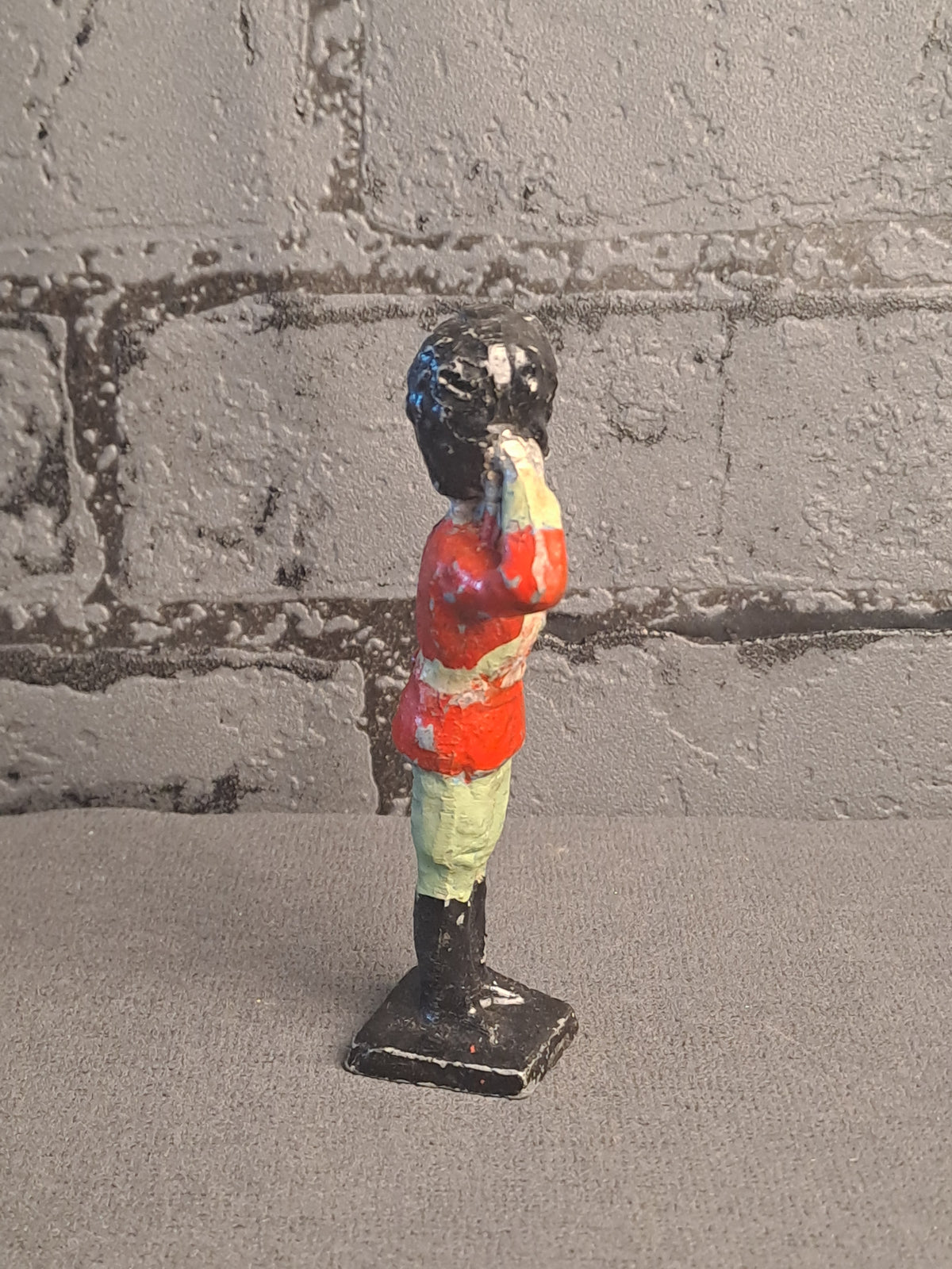 Tin Soldier Chr. X King of Denmark m / Bly Soldat Chr. X Konge af Danmark