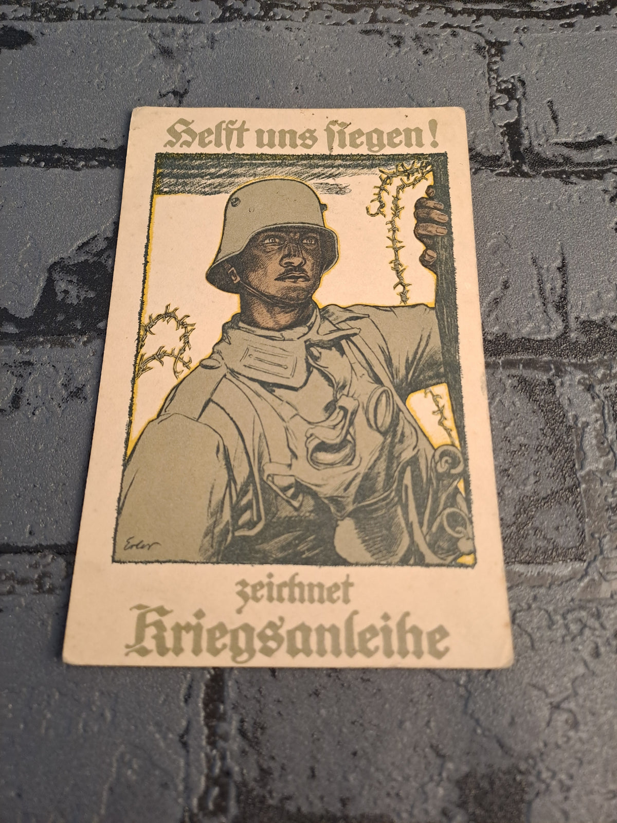 WW1 Postcard 1918 / WW1 Postkort 1918