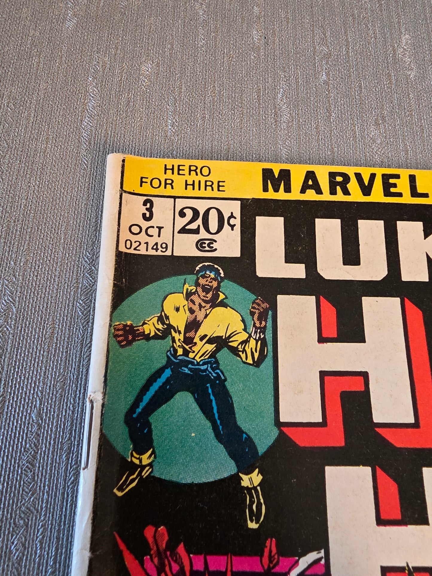 Marvel Luke Cage Hero for Hire #3 Oct 1972