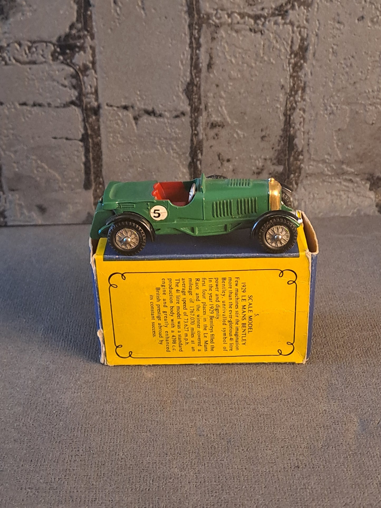 Lesney Models of Yesteryear Bentley 1929