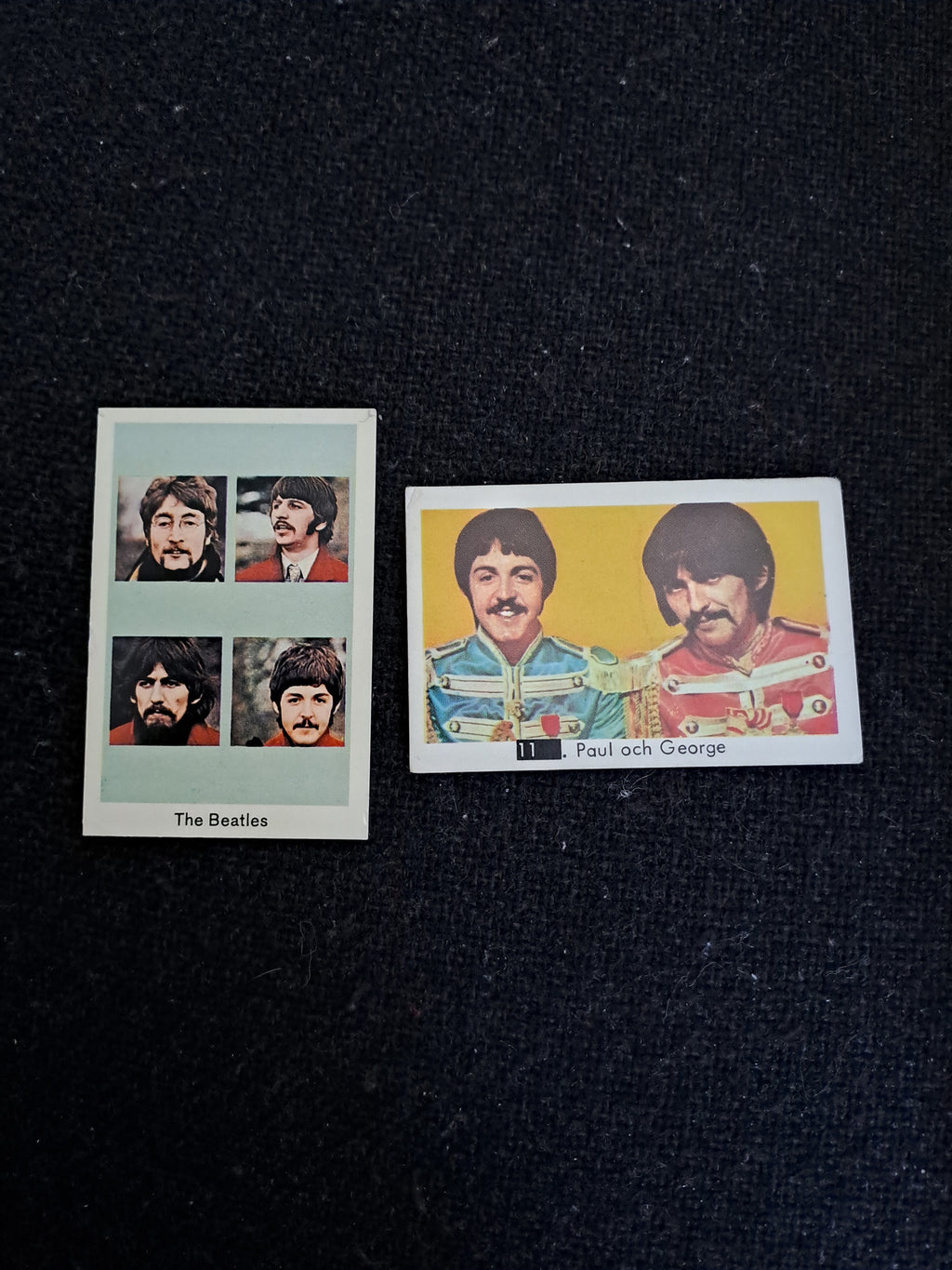 The Beatles Collecting Cards No 11, blank