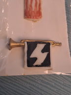 WW2 WHW Hitlerjugend Equipment Trumpet and Drum / WHW Hitlerjugend Udstyr Trompet og Tromme