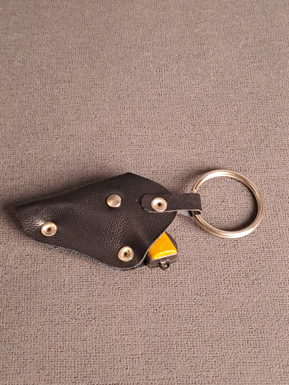 Vintage Key Ring Revolver in Holster 1970's
