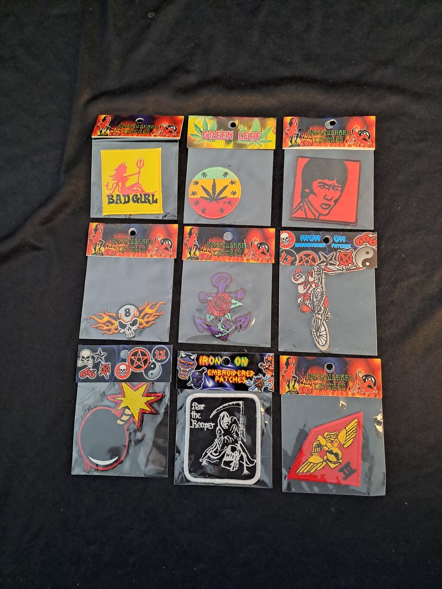 Vintage Patch x9 / Vintage Strygemærker x9