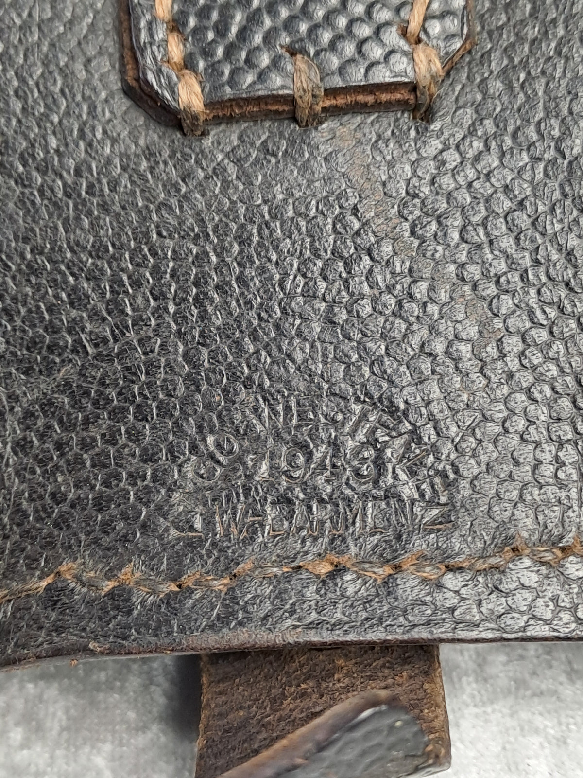 WW2 German K98 Ammunition Pouch / WW2 Tysk K98 Magasintaske