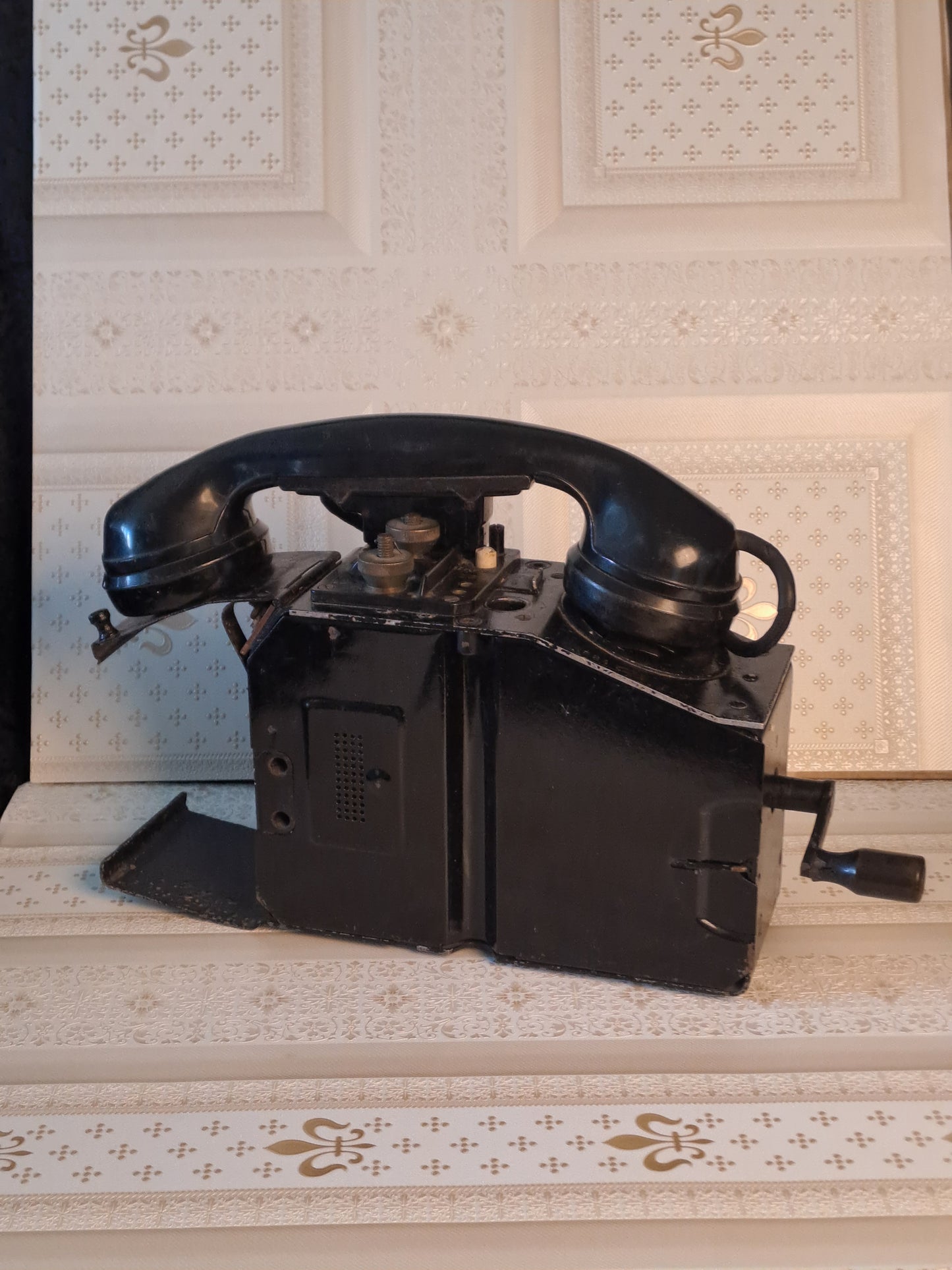 WW2 German Field Telephone / WW2 Tysk Felttelefon