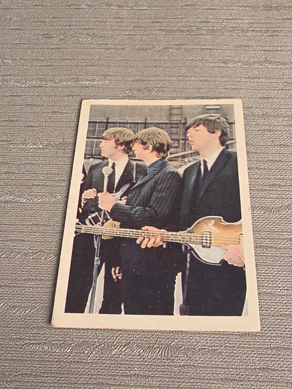 The Beatles Samlerkort John, Paul & Ringo