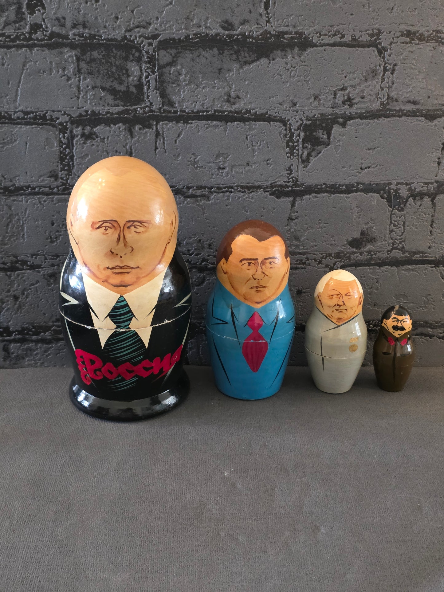 Matryoshka Russiske Statsledere / Nesting Dolls Russian Leaders