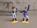 Timpo Toys Civil War Soldiers with Tent / Timpo Toys Borgerkrigs soldater med Telt