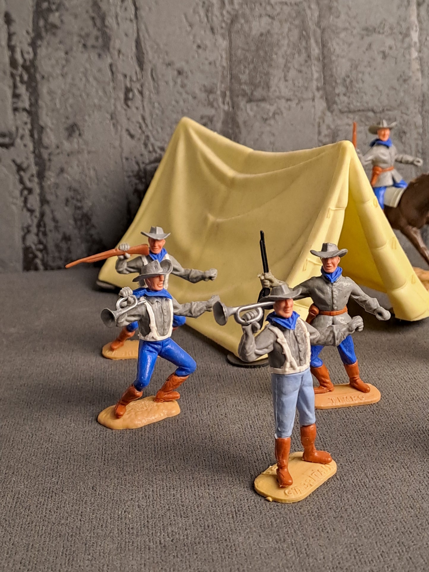 Timpo Toys Confederates / Timpo Toys Sydstats Soldater