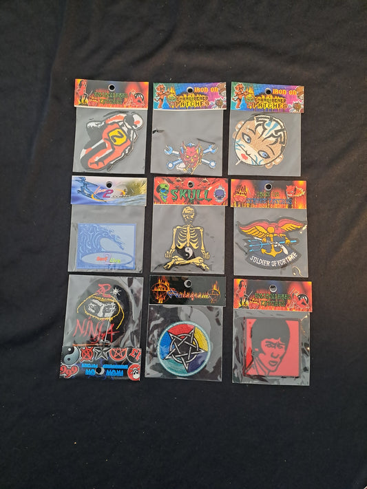 Vintage Patch x9 / Vintage Strygemærker x9