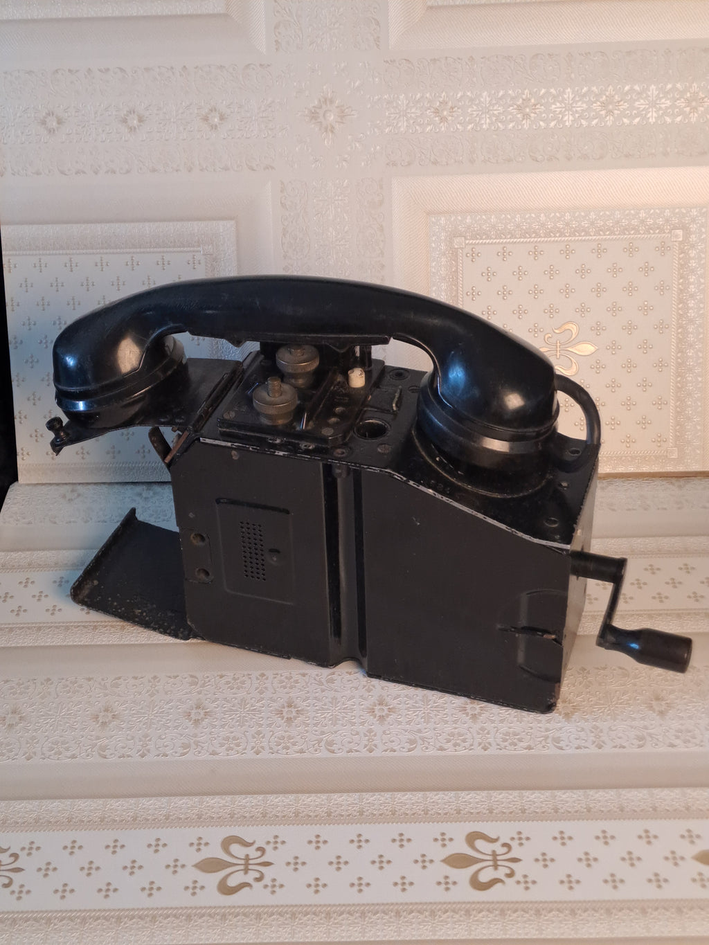 WW2 German Field Telephone / WW2 Tysk Felttelefon
