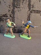 Britains Deetail x4 Cowboys