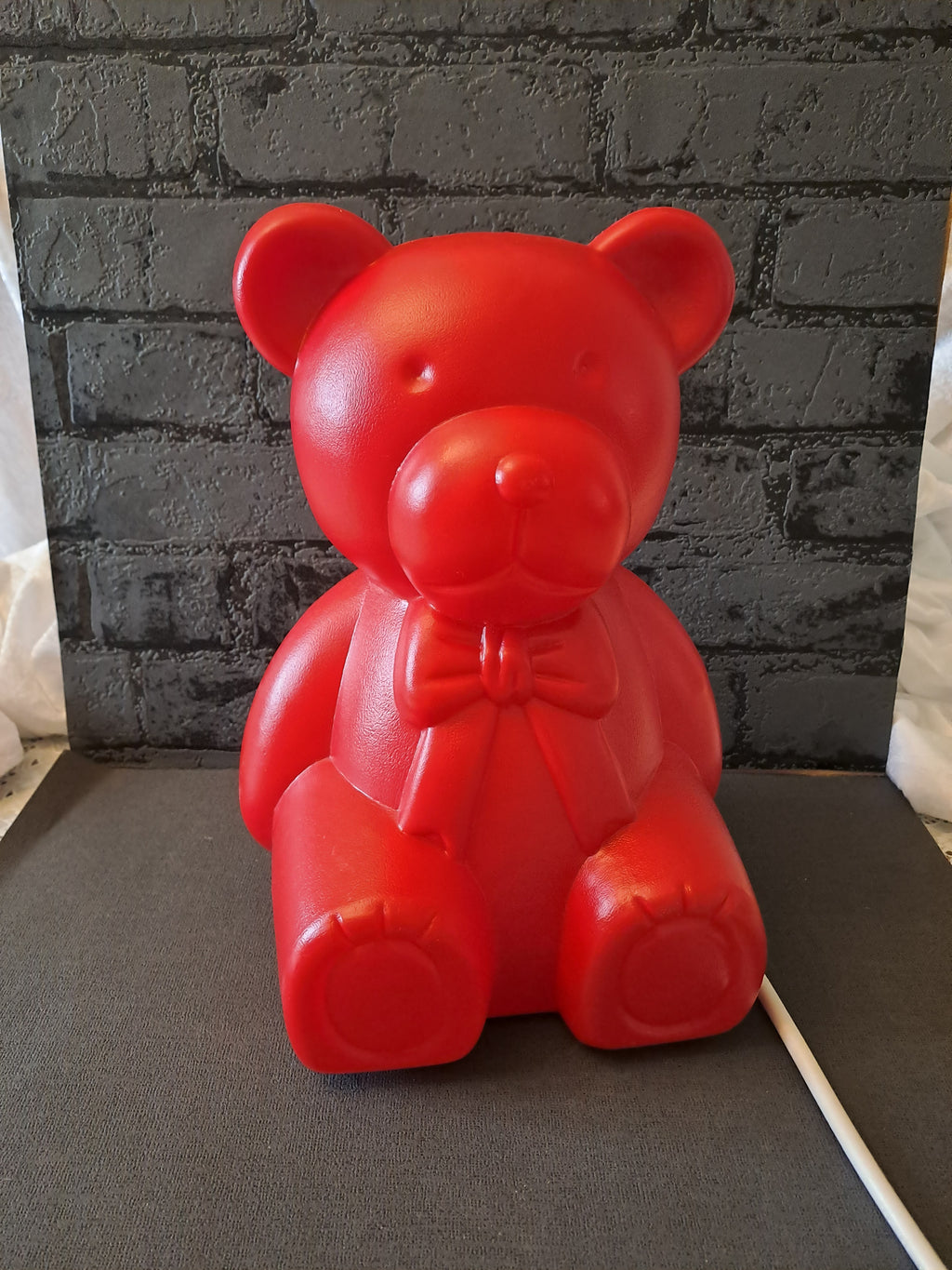 Vintage Teddy Table Lamp / Vintage Bamse Bordlampe